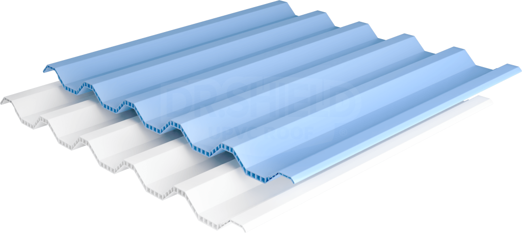 Atap Upvc Double Layer Dr Shield OD 760