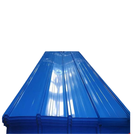 Atap Spandek Galvalume 0.40 mm x 80 cm Biru