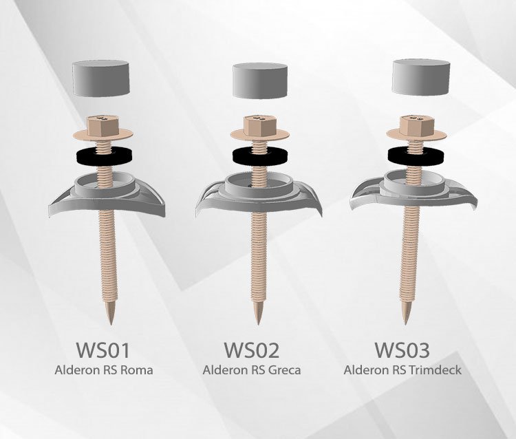 Sekrup Seal Atap UPVC Alderon Single Layer