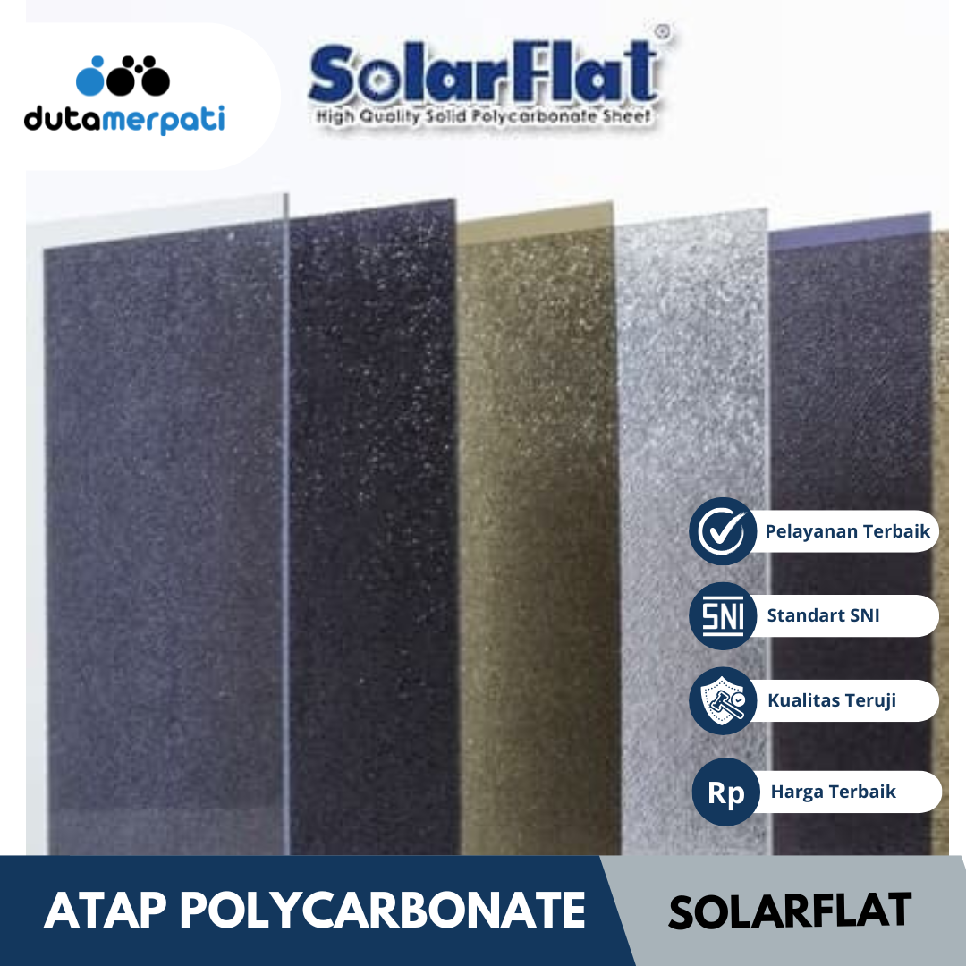 Atap Polycarbonate Solarflat