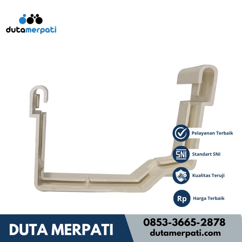 Sambungan Talang Air ALDERON Putih