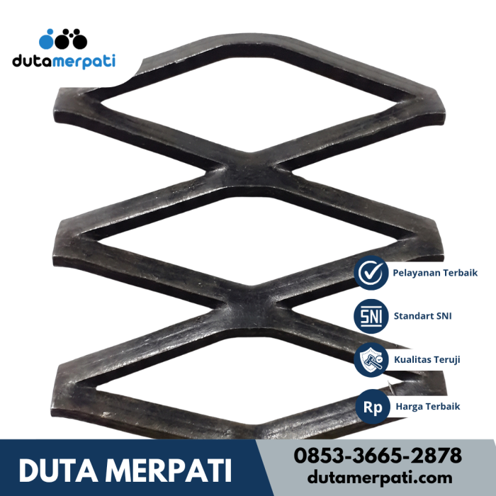 Expanded Metal Tipe GR 50110- 120cm X 240cm
